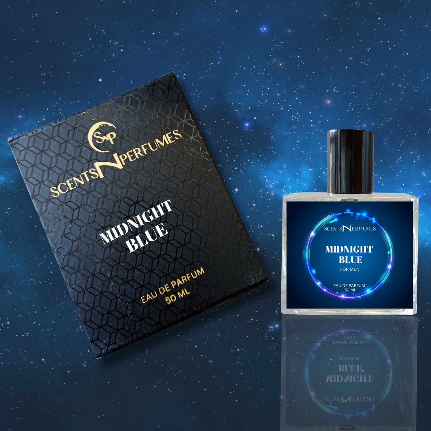 MIDNIGHT BLUE - 50ml | Inspired by Bleu De Chanel