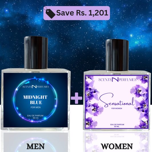 BLEU DE CHANEL + BOMBSHELL VICTORIA'S SECRET Impression Couples Set