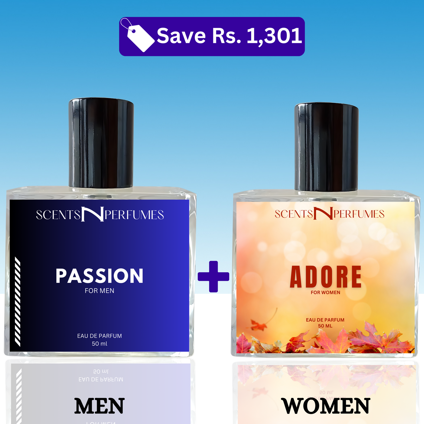 DUNHILL DESIRE + J'ADORE BY DIOR Impression Couples Set