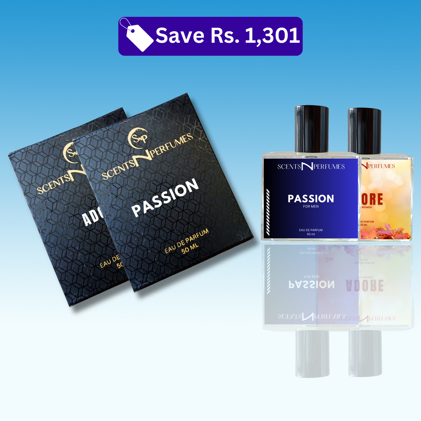 DUNHILL DESIRE + J'ADORE BY DIOR Impression Couples Set